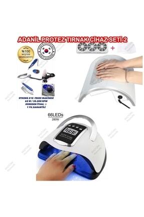 adanil Protez Tırnak Cihaz Seti Strong Freze Sun X15 Max UV Led ve