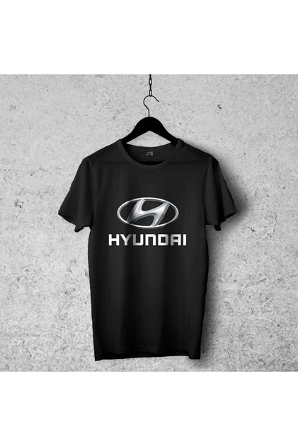 Hyundai Emblem Design Tshirt 2, Unisex Premium Does Not Crack or Fade, Automobile