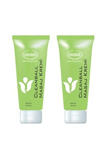Clean Ball Masaj Kremi 2x100 ml 2 Adet