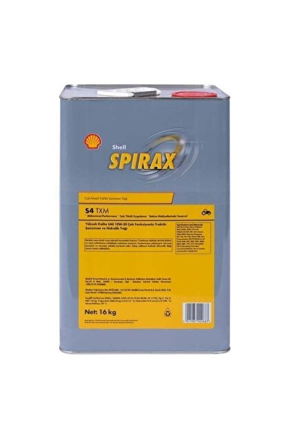 Shell Spirax S4 Txm 10w-30 16 Litre Yağ Şanzıman Yağı - Fiyatı