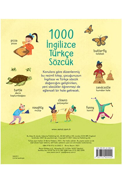 Remzi Kitabevi 1000 Ingilizce Türkçe Sözcük - 3