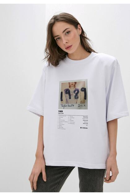 Taylor Swift - 1989 Album Design Oversize T-shirt