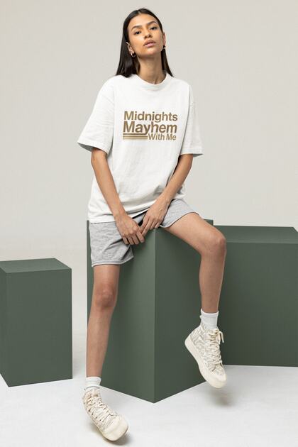 Taylor Swift Midnigts Designed - Oversize Unisex T-shirt