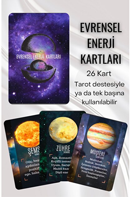 Tarot Serüveni Evrensel Enerji Kehanet Kartları - Fiyatı, Yorumları