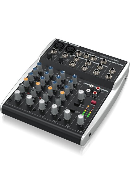 Behringer Xenyx 802S Premium Analog 8-Input Mixer with USB Stream