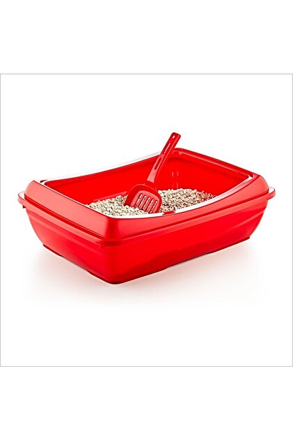M3DECORİUM En Dev Derin Büyük Geniş 49x38cm Kedi Köpek Kum Kabı