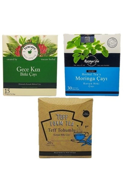 Night Girl + Moringa + Teff Seed Tea. 3 in 1