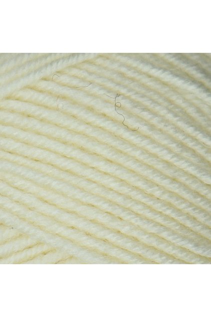 خيط حياكة بوب ستار كريمي 25% صوف عضوي 75% أكريليك 100 جرام 280 متر (70299)