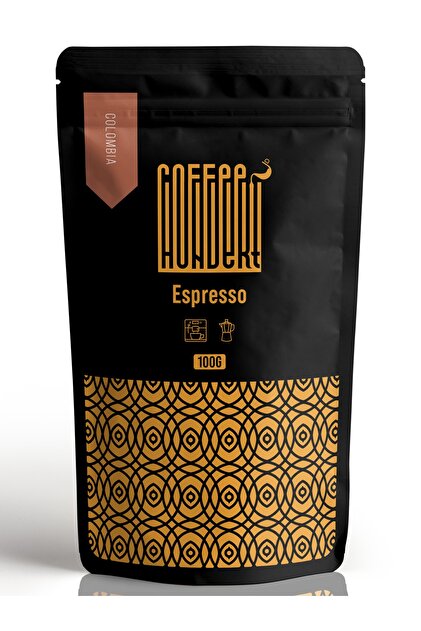 Coffee Hundert Colombia Supremo Espresso 100 gram - Kolombiya