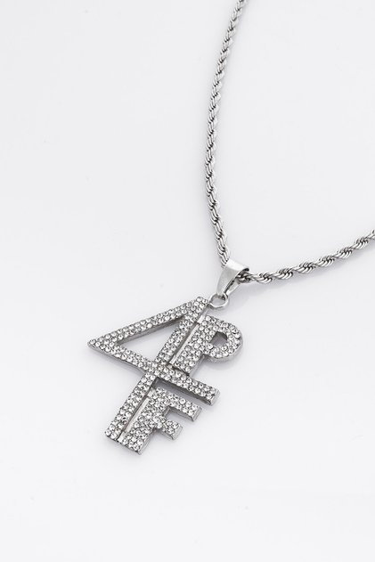 Iced 4PF Pendant Kolye Chain Kolye