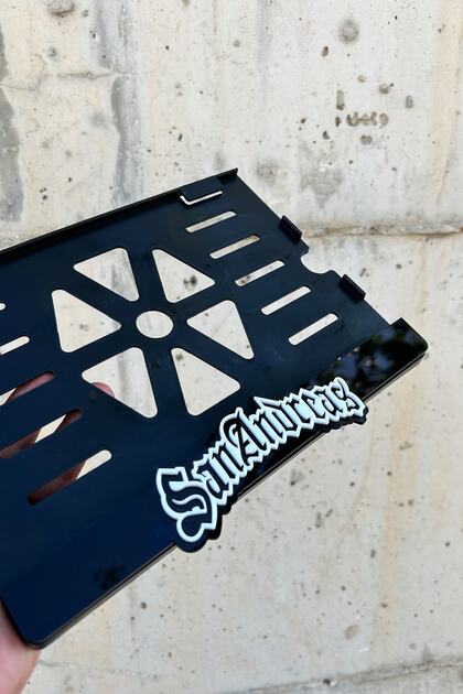 Pleksimanya Gta Sanandreas Pleksi Motosiklet Plakalığı 15x24 Cm