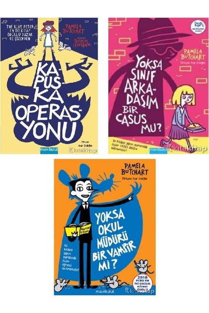 Kapuska Operasyonu-Yoksa Sınıf Arkadaşım Bir Casus mu?-Yoksa Okul Müdürü Bir Vampir mi?- 3 KİTAP