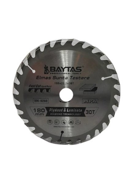 Elmas Sunta Testere Ucu 180 mm