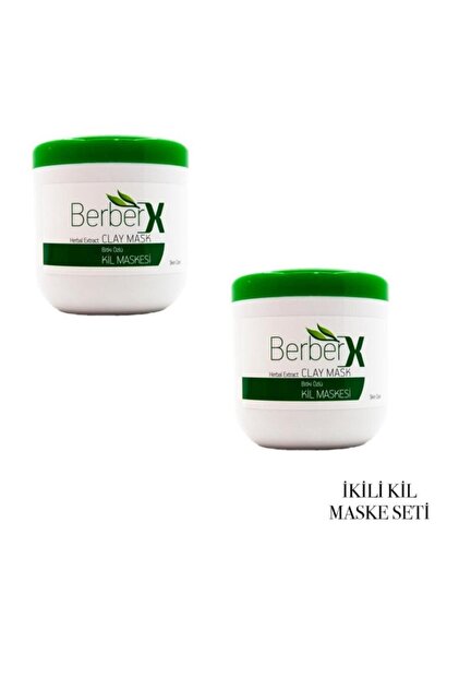 Dr. Rena Dermo 2 Adet 650ml Berberx Bitki Özlü Kil Maskesi
