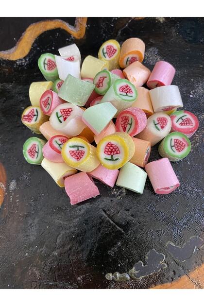 菓子 <aki> YIBA Çilek Desenli Meyveli Akide Şekeri 350 gr - Fiyatı, Yorumları