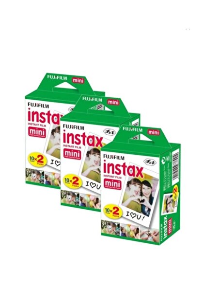 Fujifilm Instax Mini 20'li Film 3'lü Set 60 Poz - Fiyatı, Yorumları