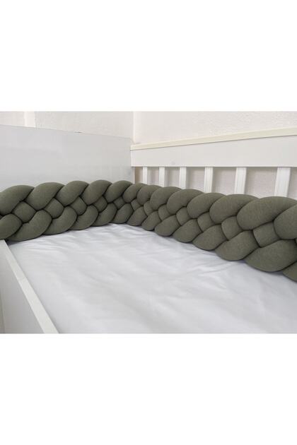 Knitted Protection 200 cm 4-Piece Knitted Crib Protector