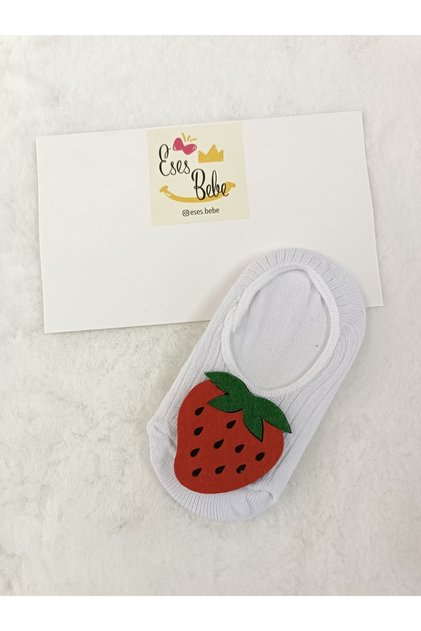 strawberry beek children ballerina socks