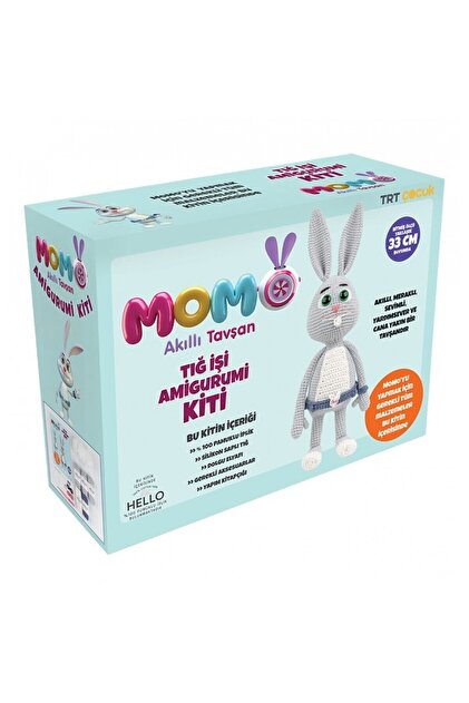 Genel Markalar Amigurumi Set, Akıllı Tavşan Momo, Amigurumi
