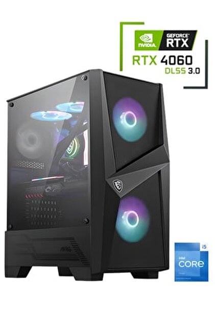 MSI Pc Ddr5 - 8 Gb Rtx 4060 - 14.nesil I5 14400f - 16gb Ddr5 Ram