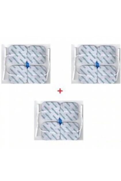 Tens Pad Tens Electrode with Cable 5X5 cm 3 Pcs