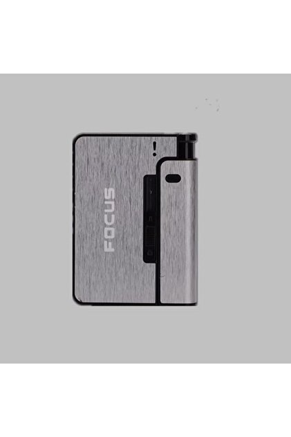 Focusrite Focus Slim Sigara Tabakası Otomatik Jet Çakmak Tutun
