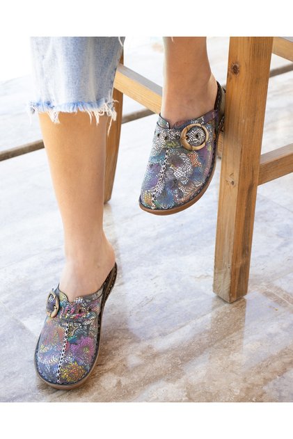 Ortopedik Deri Terlik 10306