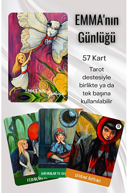 Tarot Emma'nın Günlüğü Oracle Kartları - Fiyatı, Yorumları