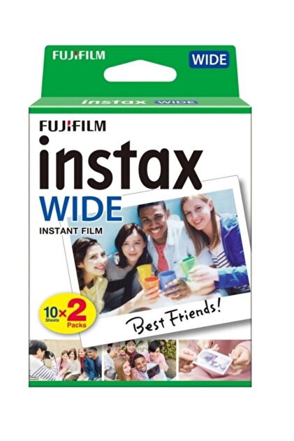 Fujifilm Instax Wide Film 20'li 108x86 mm Beyaz Fiyatı - Trendyol