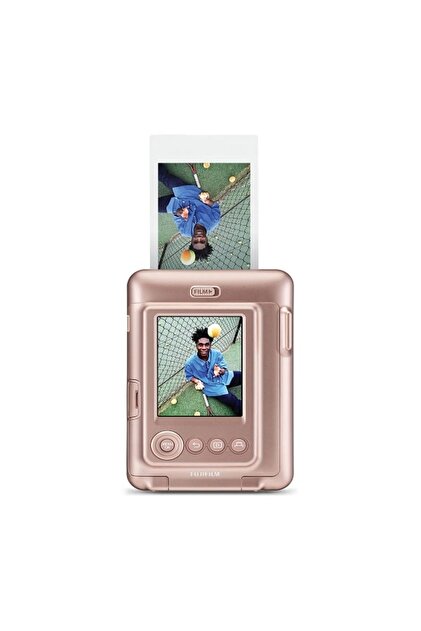 Fujifilm instax mini LiPlay Hybrid Blush Gold Fotoğraf Makinesi
