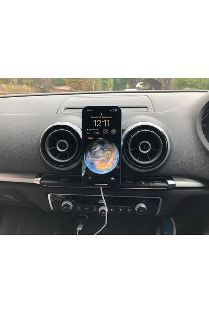 3D Audi A3 iPhone MagSafe Telefon Tutucu 8V 2016–2020 (magsafe DAHİL DEĞİLDİR)