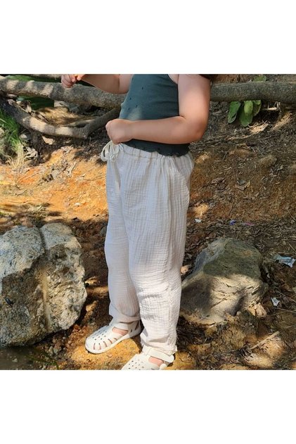 Organic Muslin Pants 1-6 Years Baby/Child