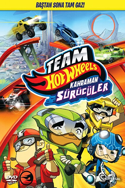 Pal DVD-Hot Wheels Takimi:Kahraman Sürücüler / Team Hot Wheels:The