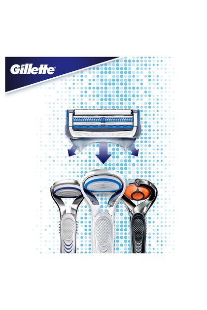 Gillette Skinguard Yedek Tıraş Bıçağı 4'lü + Tıraş Makinesi
