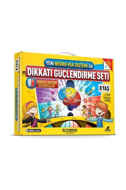 Adeda Yayınları Dikkati Güçlendirme Seti 2. Sınıf 8 Yaş Osman