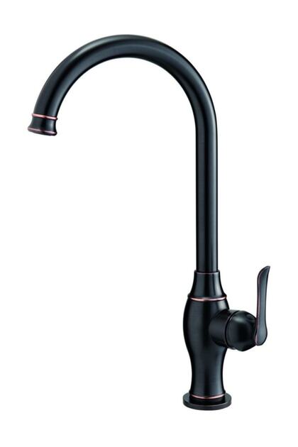 Single Body Sink Faucet Tauro Black Mte150-o