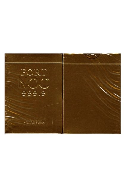 Bicycle Fort Noc Gold Playing Cards Limited Edition Premium Collectible Deck of Playing Cards