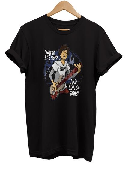 Scooby Doo Shaggy Baskılı %100 Pamuk Basic T-shirt Normal Beden Tişört