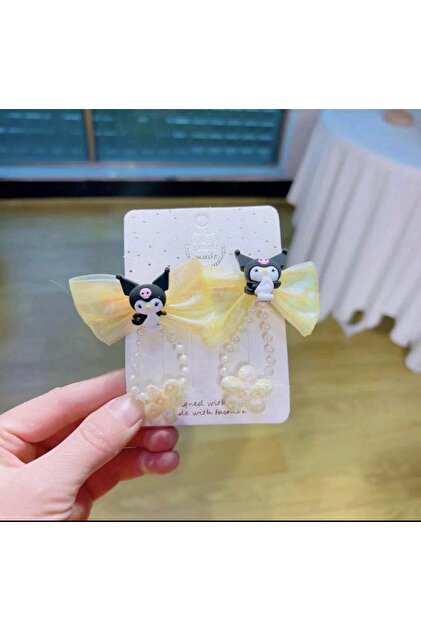 2 Pairs of Sanrio Kuromi Hello Kitty My Melody Cinnamoroll Collet Clasp