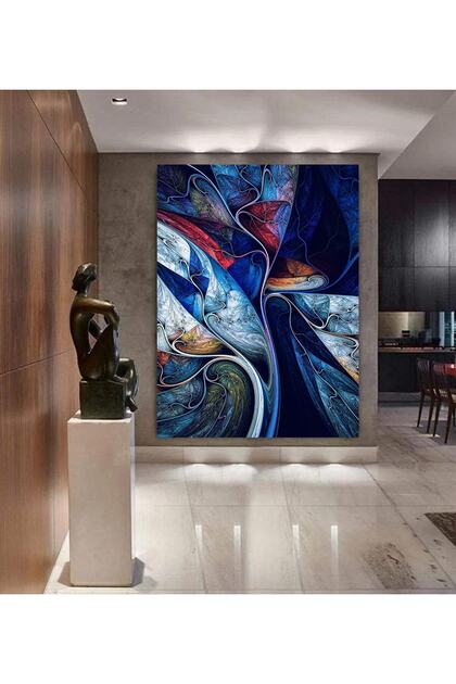 Abstract Soyut HD Kalite Kanvas Tablo Ev, Ofis -001-e