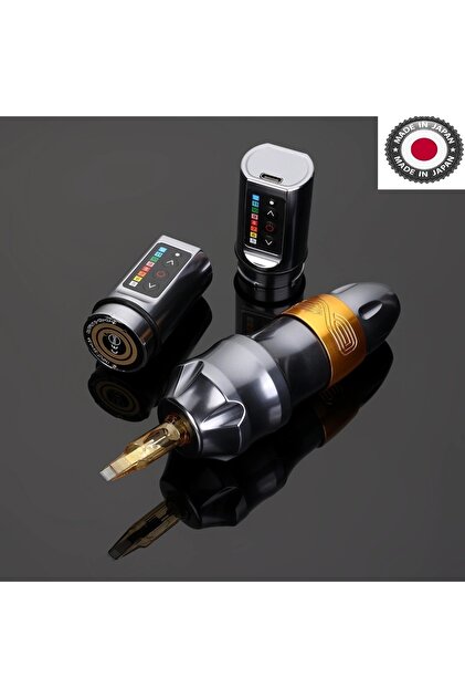 TheBeautyStore Profesyonel Dövme Cihazı Seti Tattoo Pen Şarjlı Kaş