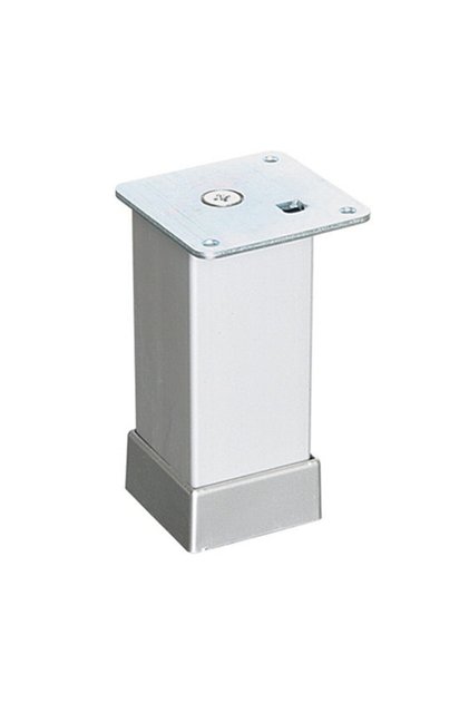10 Cm Alüminyum Düz Kare 40x40 Ayak Mat Krom