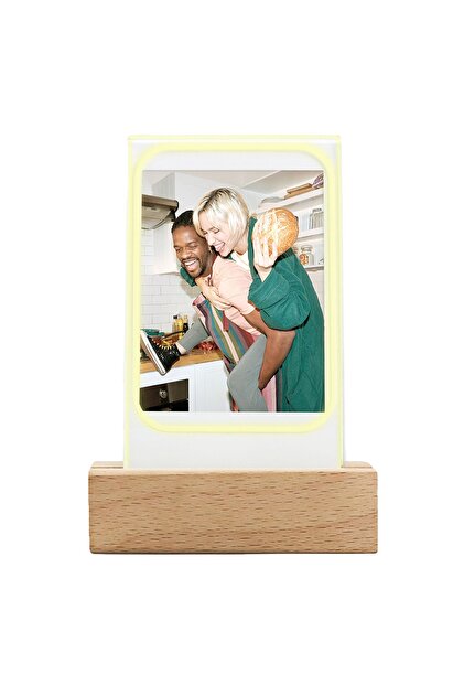 Fujifilm Instax Mini Led Işıklı Ahşap Fotoğraf Çerçevesi - Fiyatı