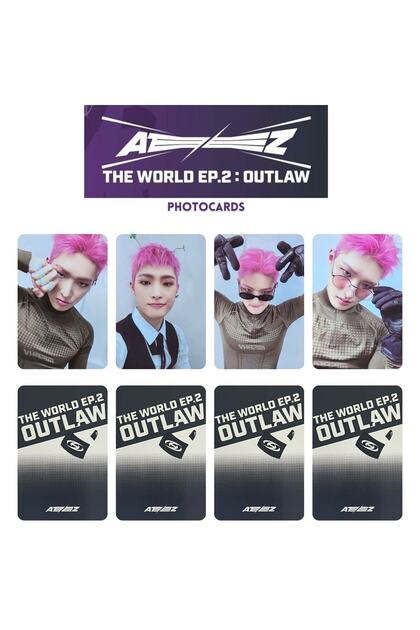 Kpop Dünyasi ATEEZ Hongjoong '' The World Ep 2 : OUTLAW '' PC Set