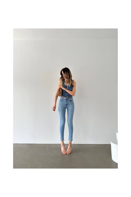 AÇIK MAVİ SKINNY JEAN