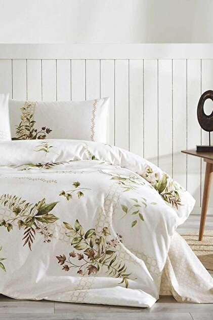 Özdilek Nev Forest Ivy Nevresim Takımı Çift Kişilik Krem - Fiyatı