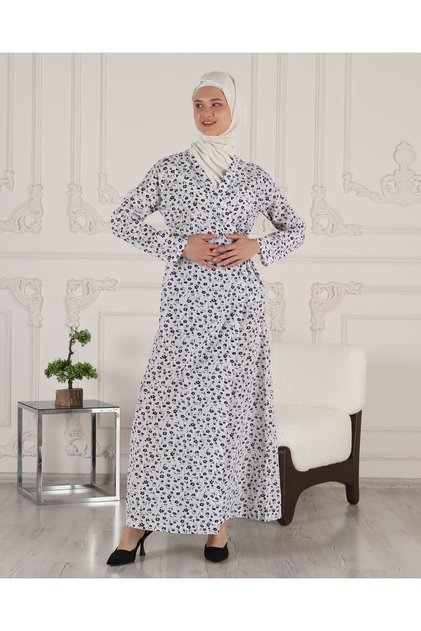 Side Tie Prayer Dress N223