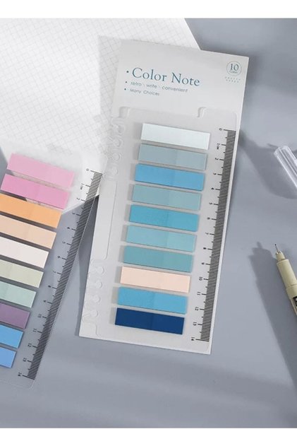 10 indexuri transparente pentru animale de companie, colorate și cu riglă