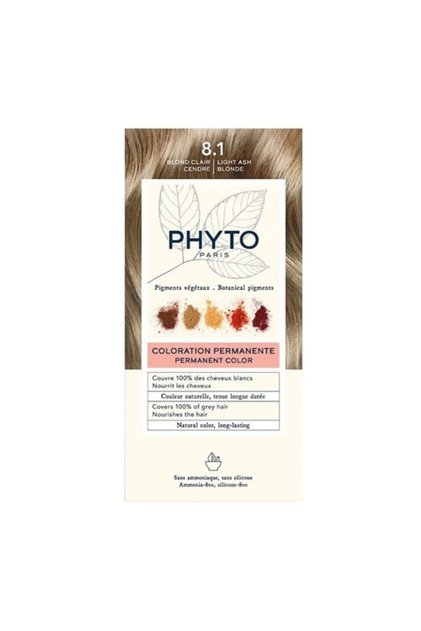 Phytocolor Bitkisel Saç Boyası - 8.1 Küllü Sarı