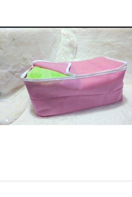 Yorgan Döşek Yatak Yastık Battaniye Hurcu Tela Kumaş Büyük Boy Hurç Pembe Renk 100 X 50 X 50